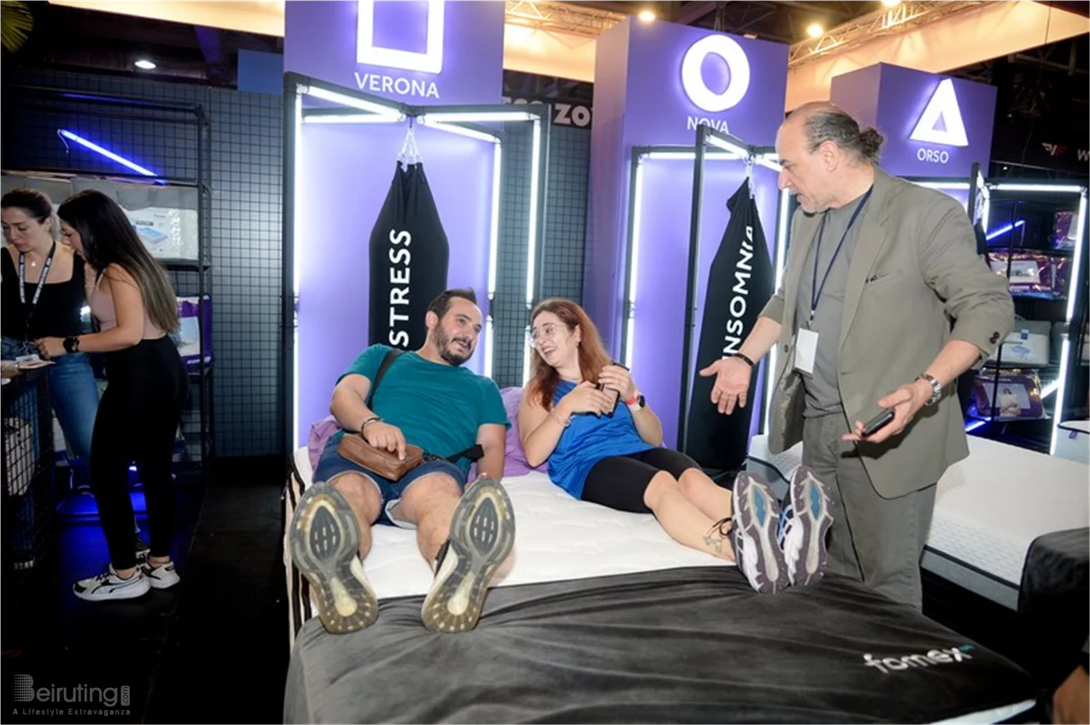 Fomex Mattress at Beirut Sports Festival